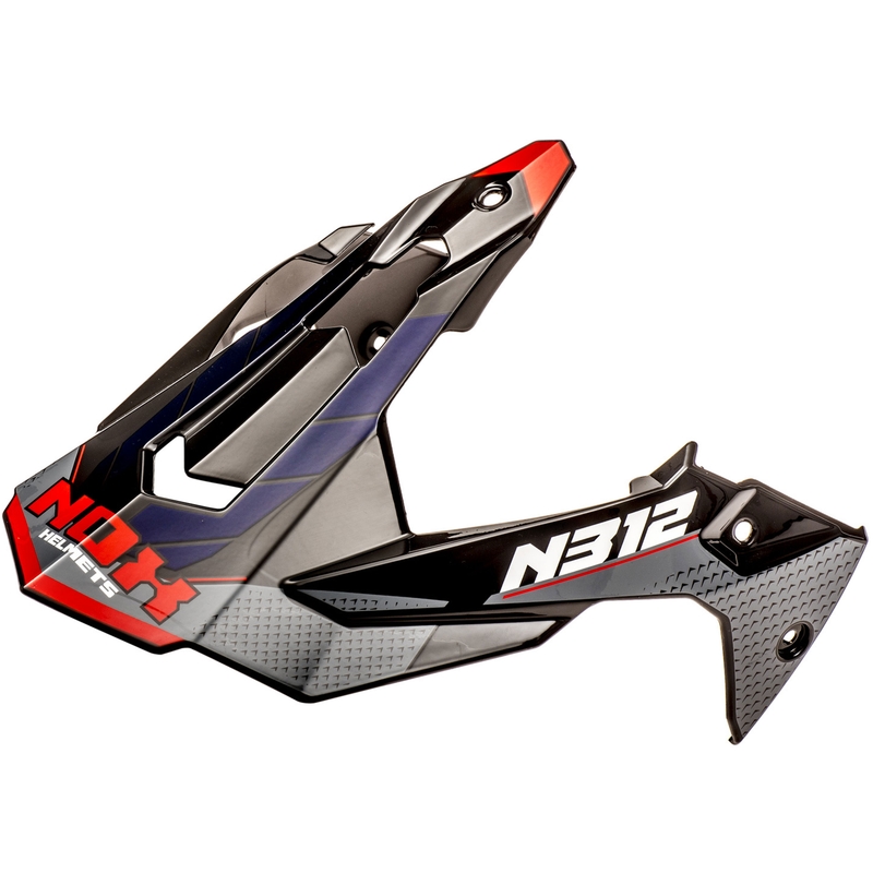 NOX N312 motoros bukósisakhoz sild fekete-kék-piros