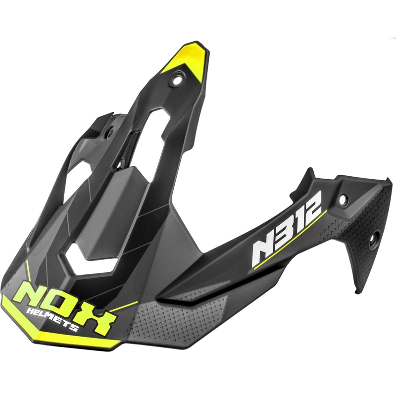 Sild NOX N312 Vapor motoros bukósiakhoz matt fekete-sárga