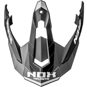 Sild NOX N312 Vapor motoros bukósiakhoz matt fekete-szürke