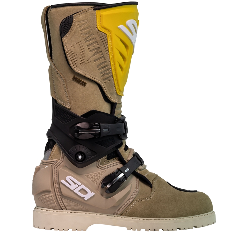 SiDi Adventure Gore-Tex 2 motoros csizma okker homokszínű