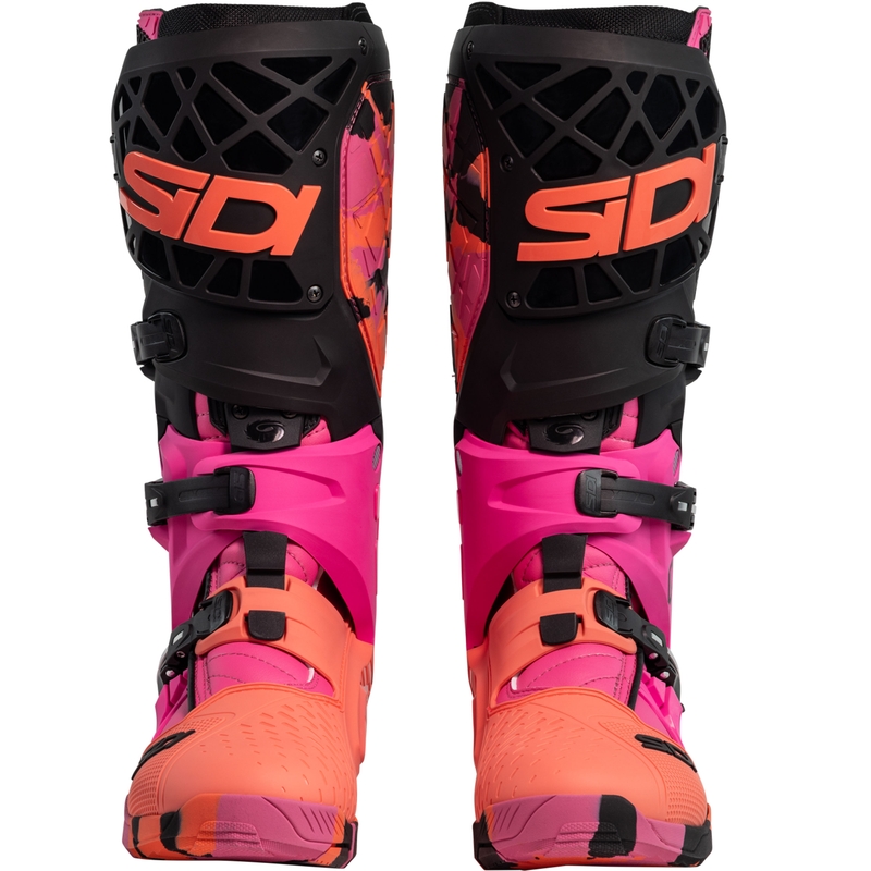 SiDi Crossair X Messy motoros csizma korallszínű