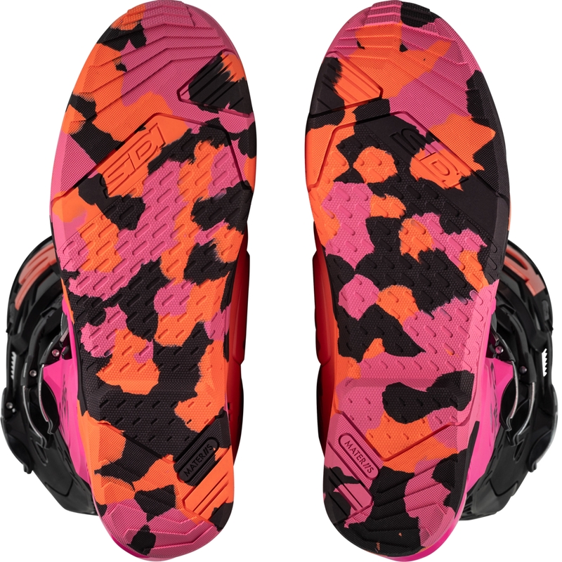 SiDi Crossair X Messy motoros csizma korallszínű
