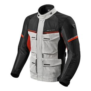 Revit Outback 3 motorkerékpár kabát ezüst-piros kiárusítás