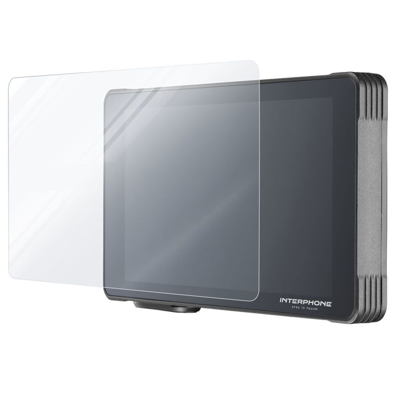 Védőüveg az Interphone Ridesync 5,5" kijelzőhöz átlátszó