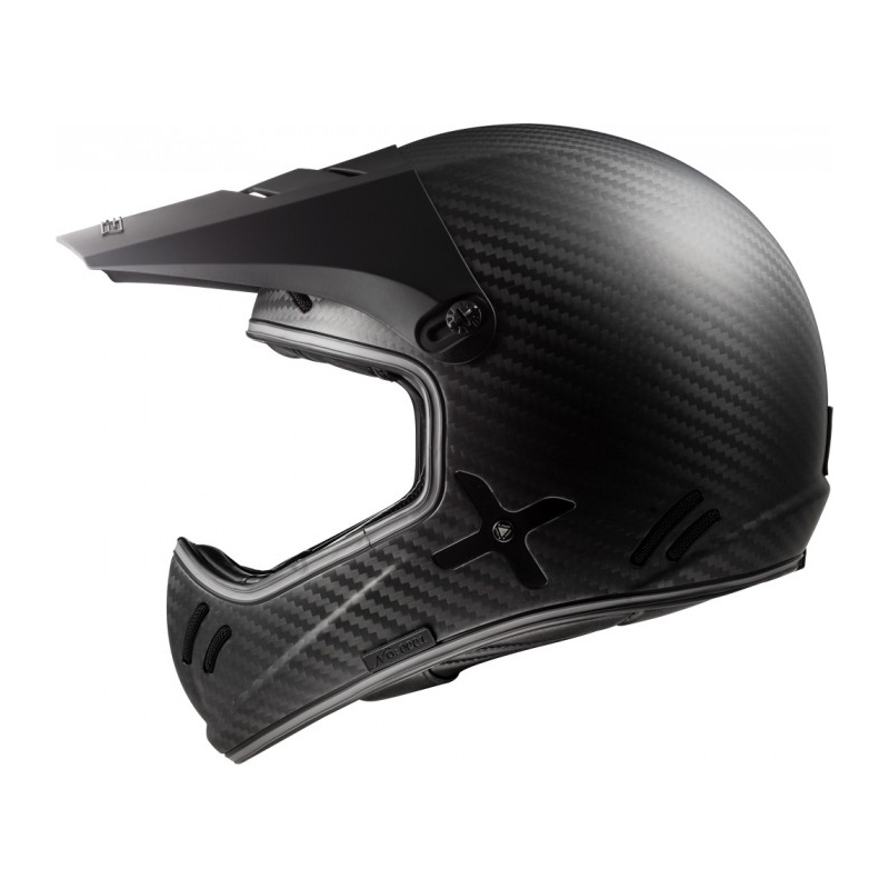 Motocross sisak LS2 MX471 Xtra szilárd szén kiárusítás