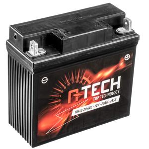 A-TECH 12V, NH12-20, 51913, 20Ah, 235A zselés akkumulátor