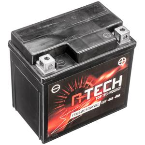 A-TECH 12V, YTX5L-BS/YTZ6S, 4Ah, 80A zselés akkumulátor karbantartásmentes