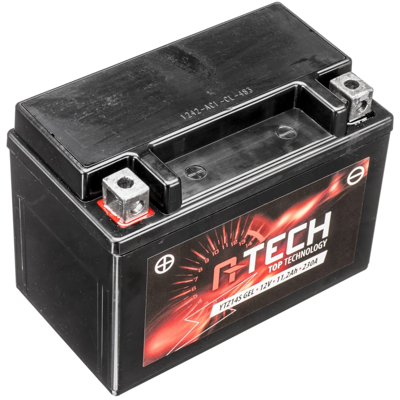 A-TECH 12V, YTZ14S, 11,2Ah, 230A zselés akkumulátor karbantartásmentes