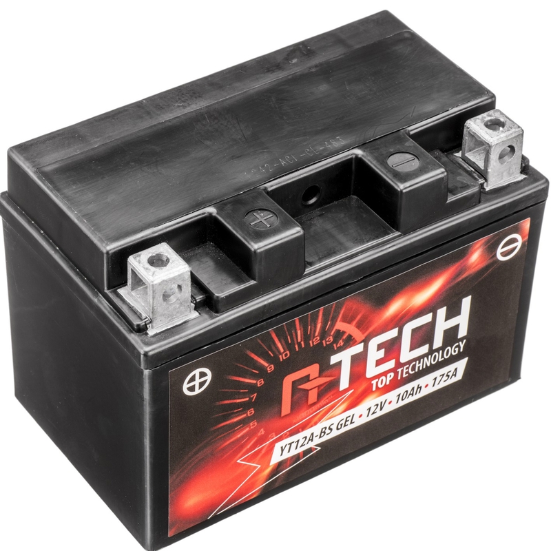 A-TECH 12V, YT12A-BS, 12V, 10Ah, 175A zselés akkumulátor karbantartásmentes