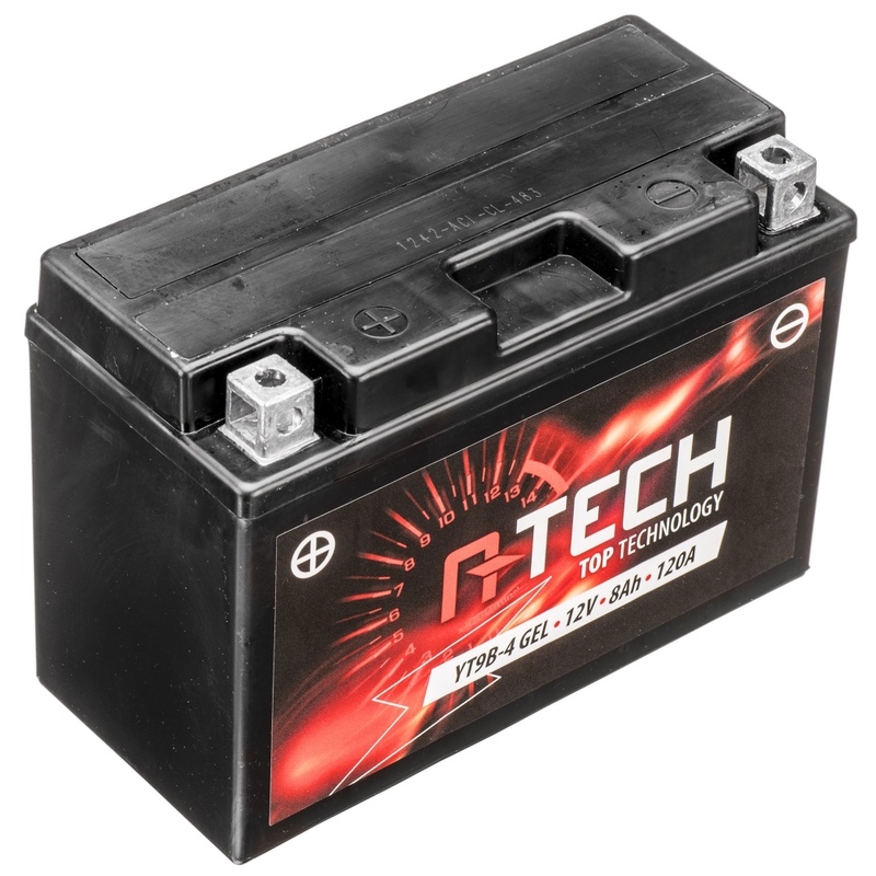 A-TECH 12V, YT9B-4, 8Ah, 120A zselés akkumulátor karbantartásmentes