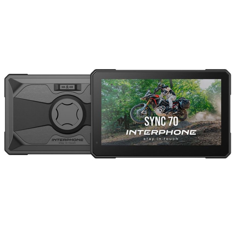 Interphone SYNC70 ESSENTIAL Apple CarPlay és Android Auto kijelző motorokhoz