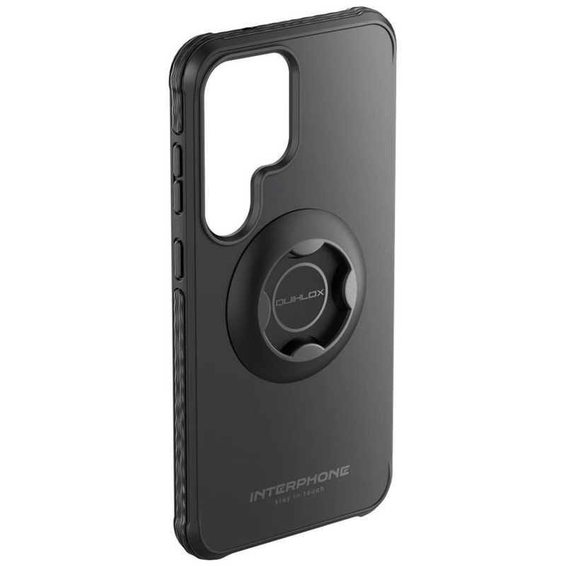 Interphone QUIKLOX Tetraforce védőtok Samsung Galaxy S25 Ultra készülékhez fekete