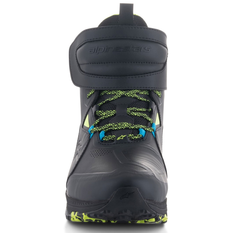 Alpinestars Speedstreet motoros cipő fekete-lime-kék