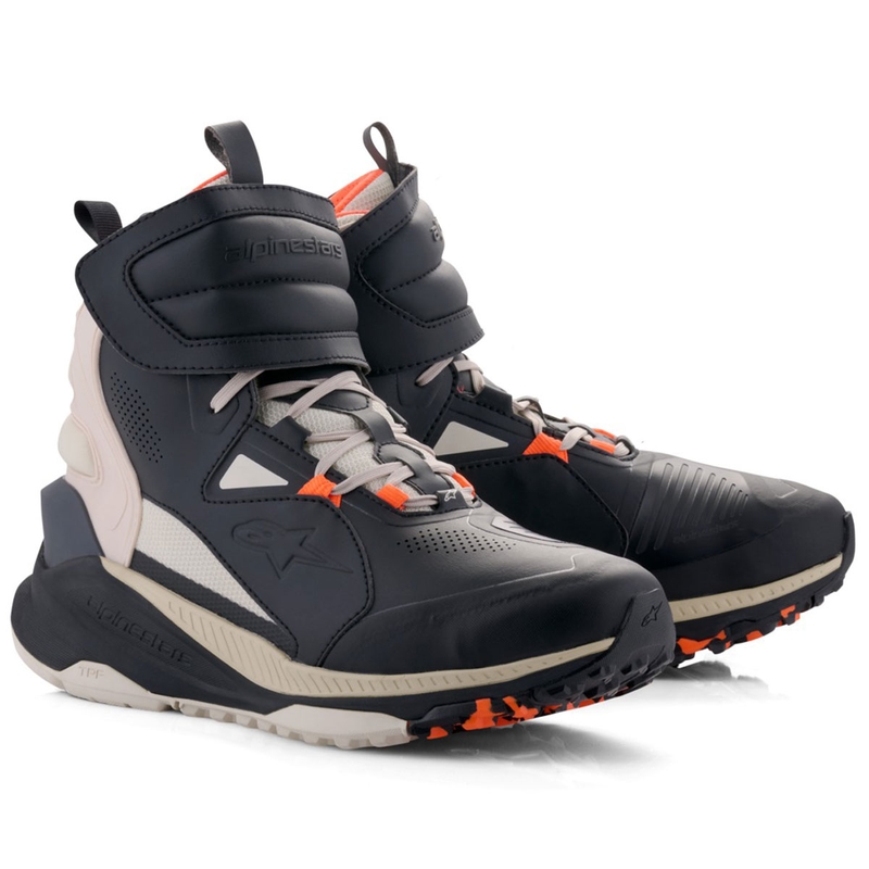Alpinestars Speedstreet motoros cipő fekete-mandula-narancssárga