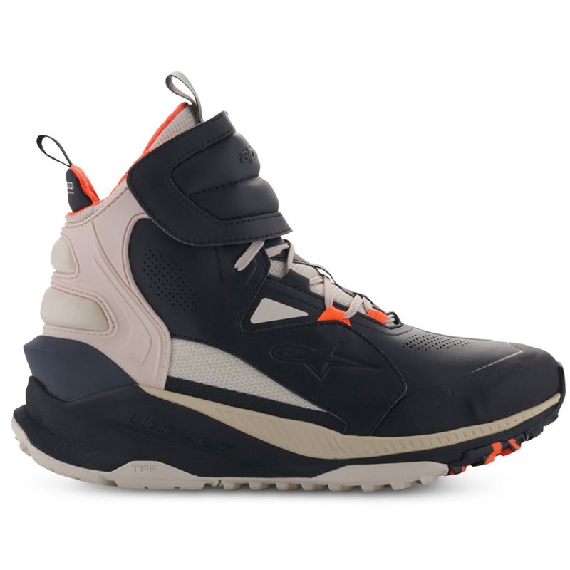 Alpinestars Speedstreet motoros cipő fekete-mandula-narancssárga