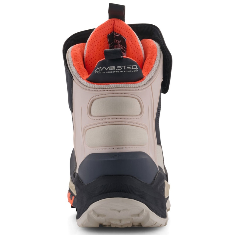 Alpinestars Speedstreet motoros cipő fekete-mandula-narancssárga