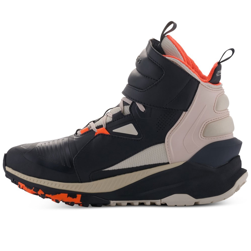 Alpinestars Speedstreet motoros cipő fekete-mandula-narancssárga