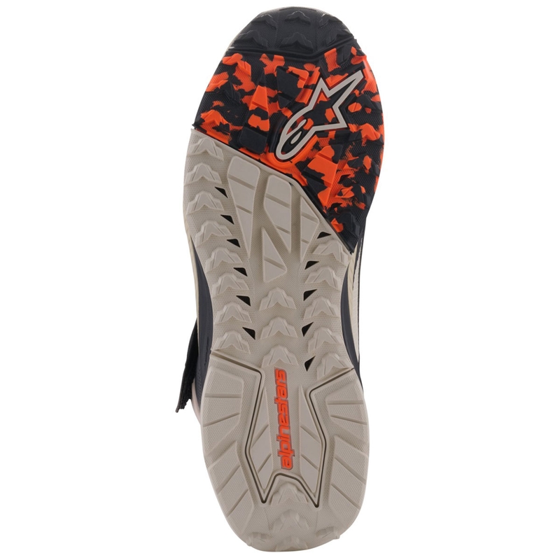 Alpinestars Speedstreet motoros cipő fekete-mandula-narancssárga