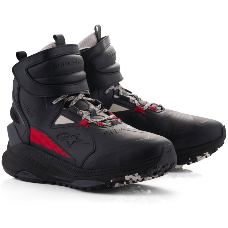 Alpinestars Speedstreet motoros cipő fekete-bézs-piros