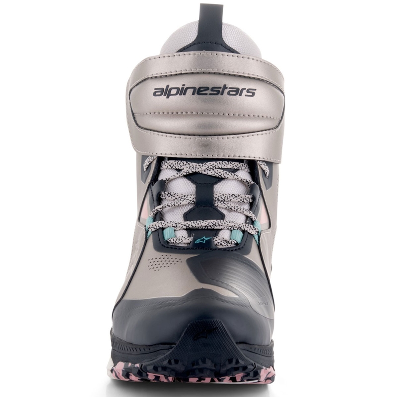 Alpinestars Speedstreet motoros cipő bézs-korall-fekete-kék