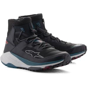 Alpinestars Speedforce XR motoros cipő fekete-kék-zöld-szürke