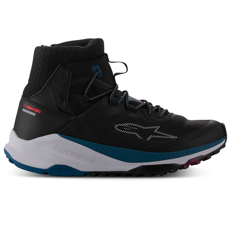 Alpinestars Speedforce XR motoros cipő fekete-kék-zöld-szürke