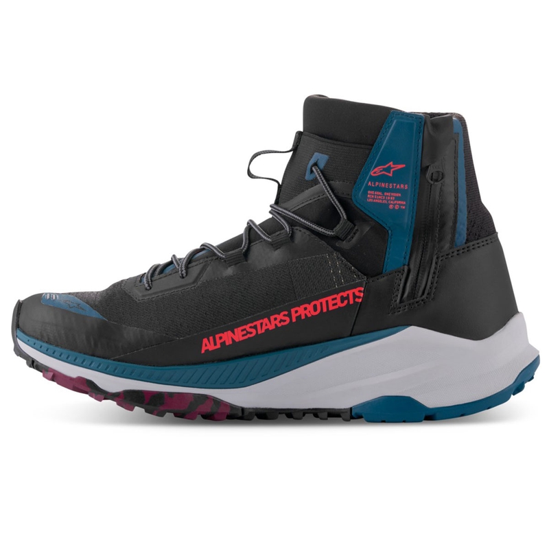 Alpinestars Speedforce XR motoros cipő fekete-kék-zöld-szürke
