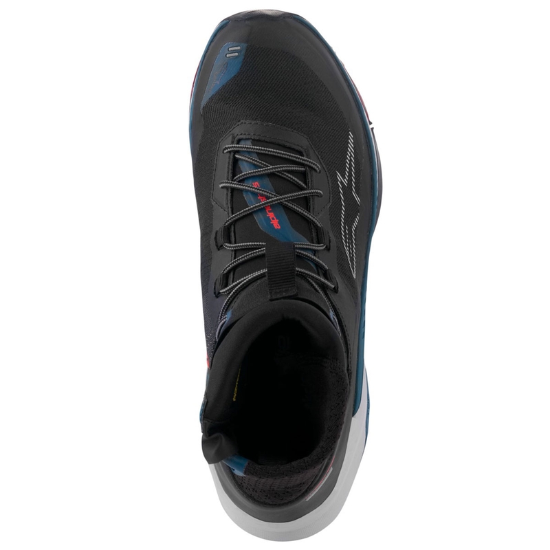 Alpinestars Speedforce XR motoros cipő fekete-kék-zöld-szürke