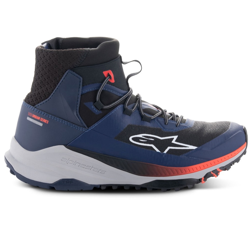 Alpinestars Speedforce XR motoros cipő kék-fekete-fluo piros-szürke