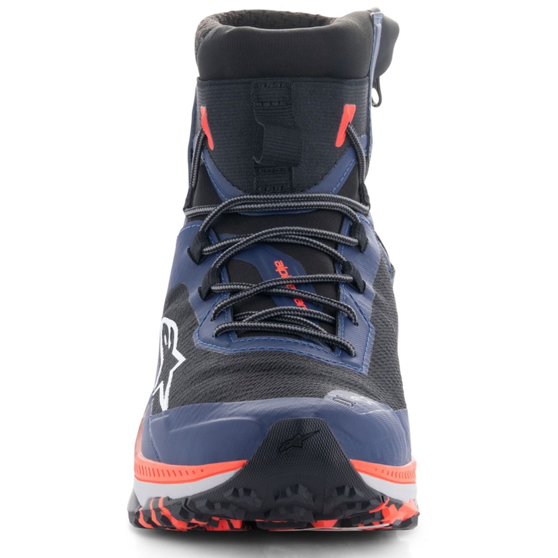 Alpinestars Speedforce XR motoros cipő kék-fekete-fluo piros-szürke