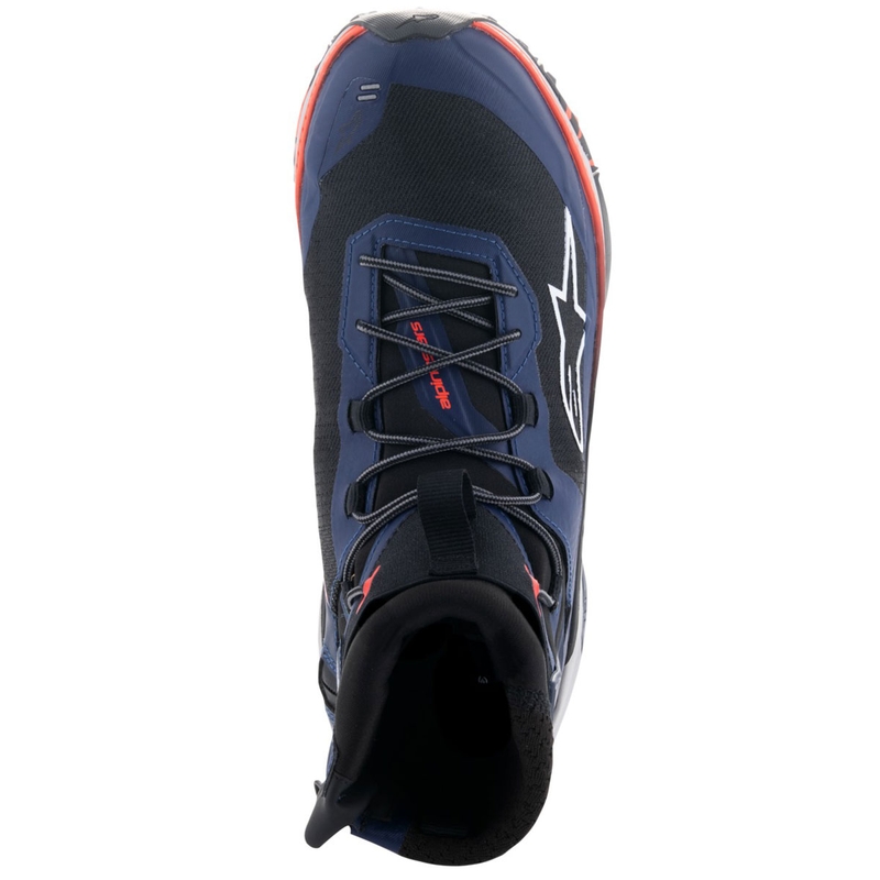Alpinestars Speedforce XR motoros cipő kék-fekete-fluo piros-szürke