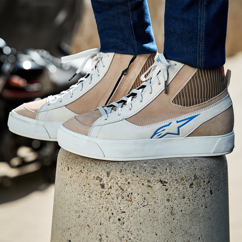 Alpinestars Stella Stated Podium női motoros cipő fehér-világosszürke