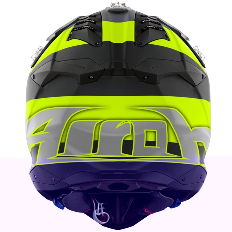 Airoh Aviator 3 Monarch motokrossz sisak matt sárga