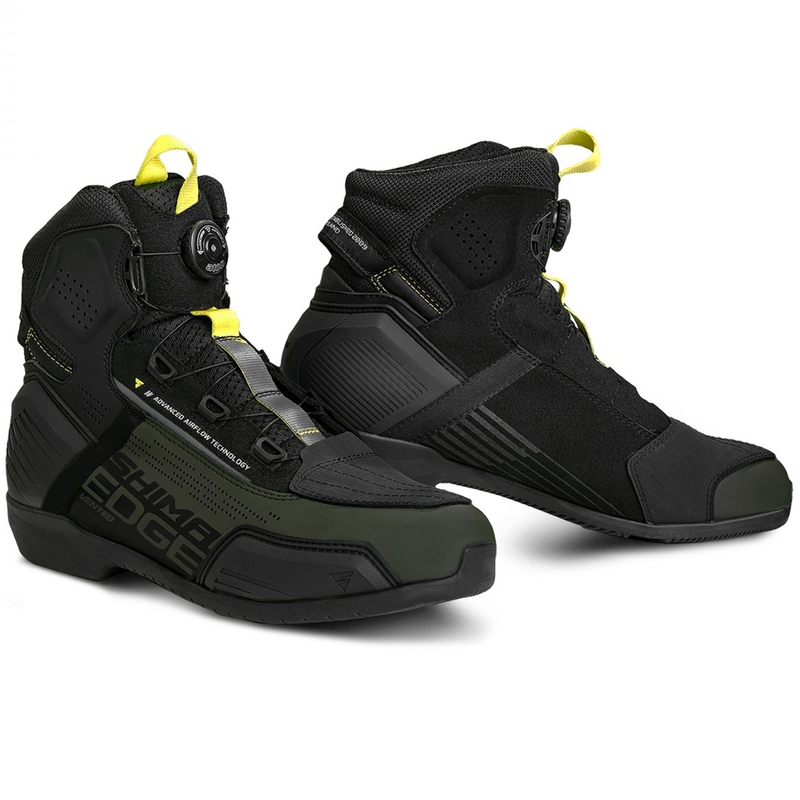 Shima Edge Vent motoros cipő khaki