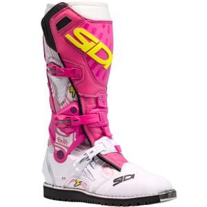 SiDi Crossair HD End BB001 motoros csizma rózsaszín-fehér