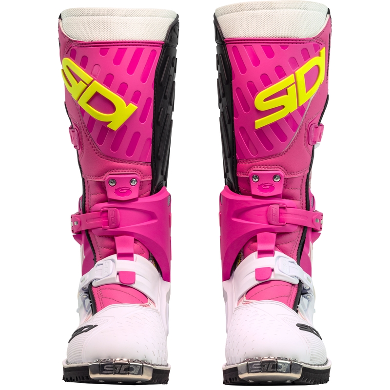 SiDi Crossair HD End BB001 motoros csizma rózsaszín-fehér