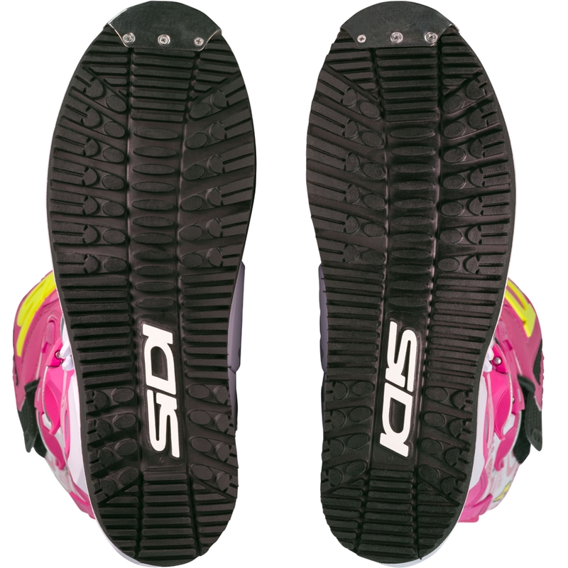 SiDi Crossair HD End BB001 motoros csizma rózsaszín-fehér