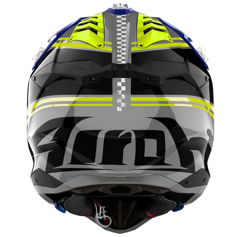 Airoh Aviator 3 Hima motokrossz sisak fényes kék