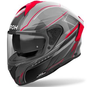 Integrální helma na motorku Airoh SPARK 2 Shadow lesklá červená
