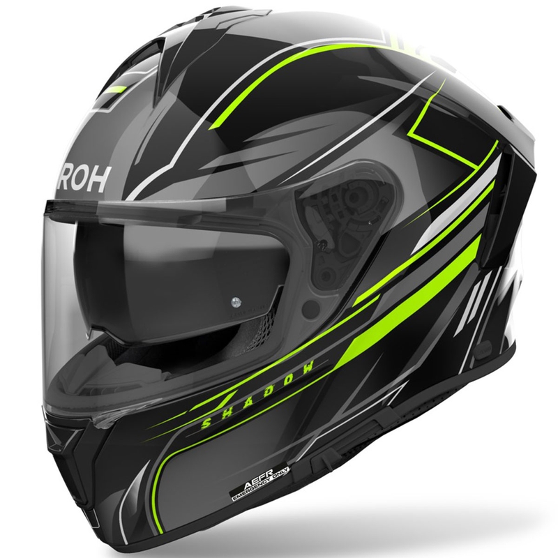 Airoh SPARK 2 Shadow zárt motoros bukósisak fényes sárga
