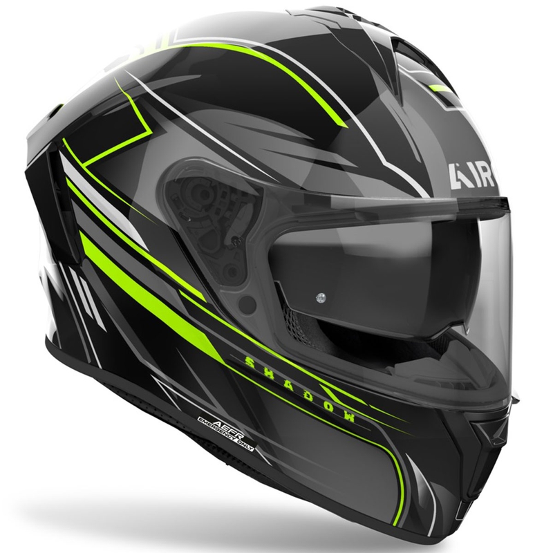 Airoh SPARK 2 Shadow zárt motoros bukósisak fényes sárga