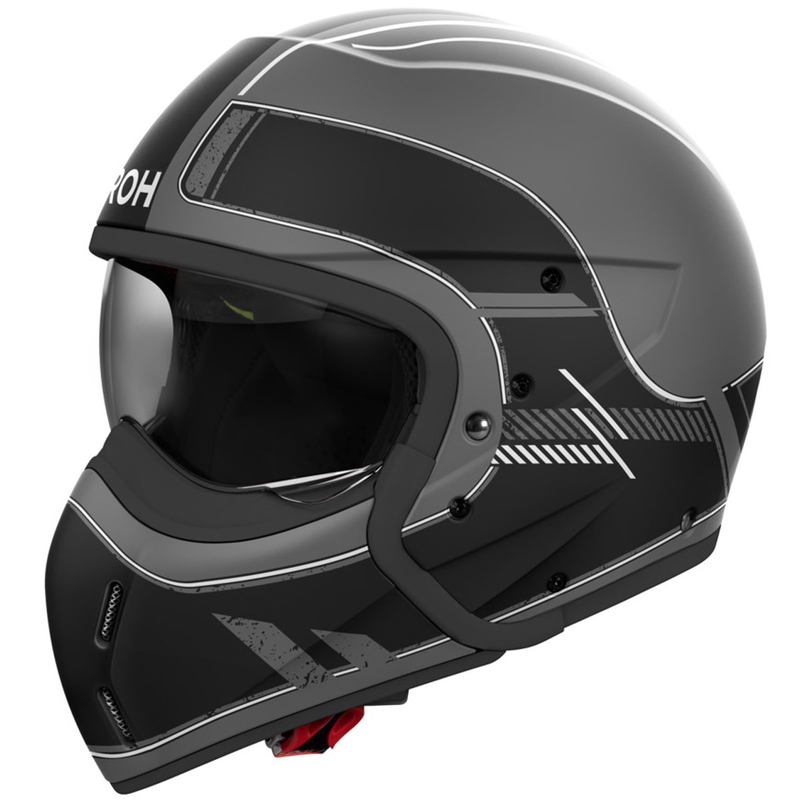 Airoh J110 Raster moduláris motoros bukósisak matt fekete