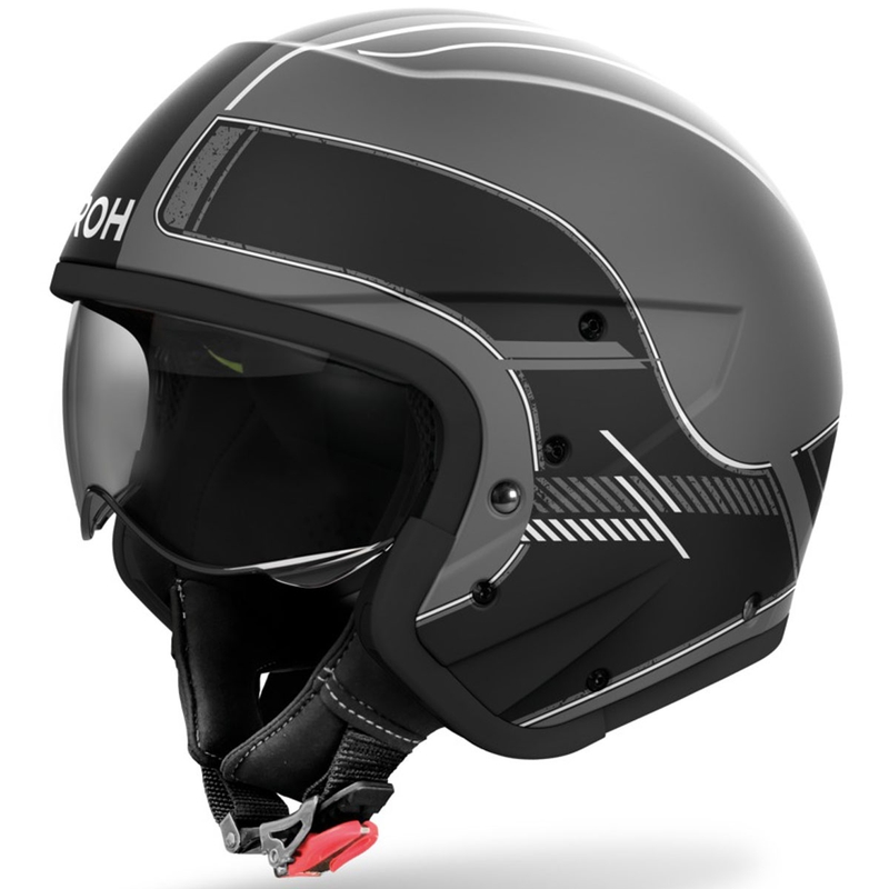 Airoh J110 Raster moduláris motoros bukósisak matt fekete