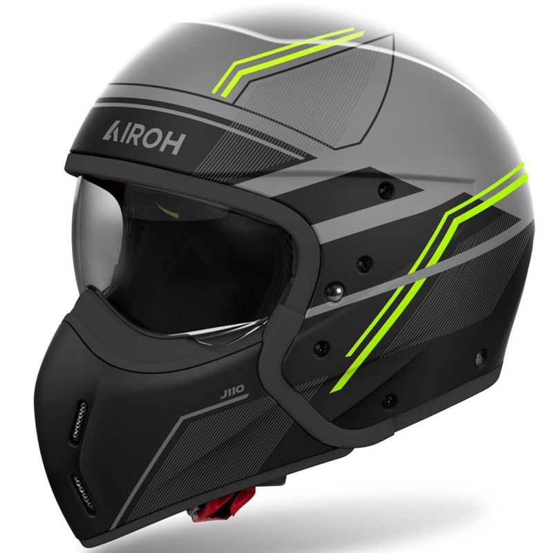 Airoh J110 Slim moduláris motoros bukósisak matt sárga
