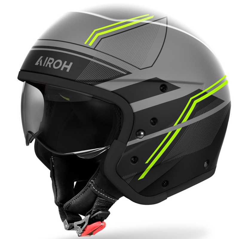 Airoh J110 Slim moduláris motoros bukósisak matt sárga