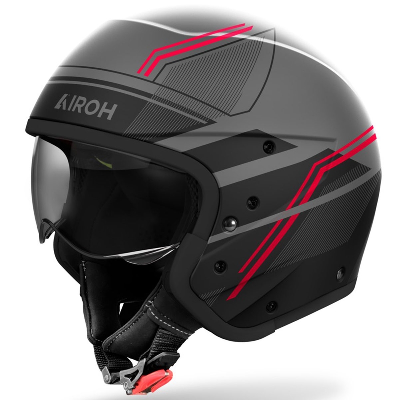 Airoh J110 Slim moduláris motoros bukósisak matt piros