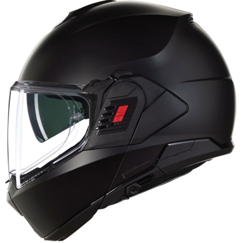 Nolan N120-1 Classico N-COM 302 hátrahajtható állú motoros bukósisak matt fekete