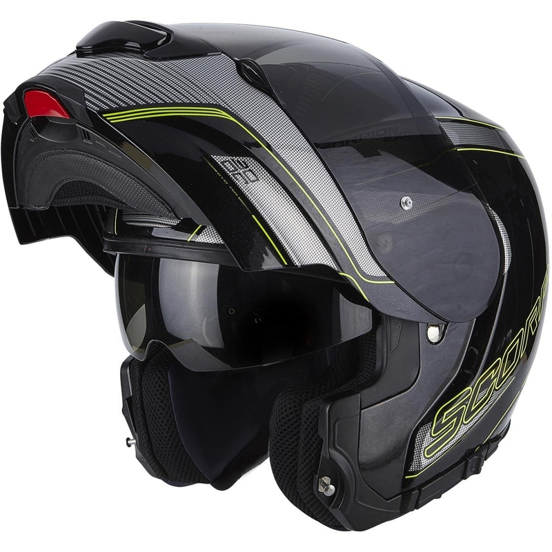 Motoros sisak dönthető Scorpion EXO-3000 Babakocsi fekete-fluo sárga - II.class