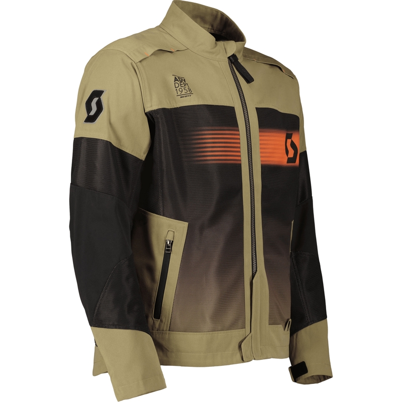 SCOTT X-Tream Air Covert motoros kabát zöld