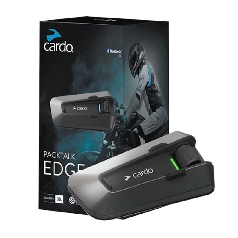 CARDO PACKTALK EDGE bluetooth intercom solo